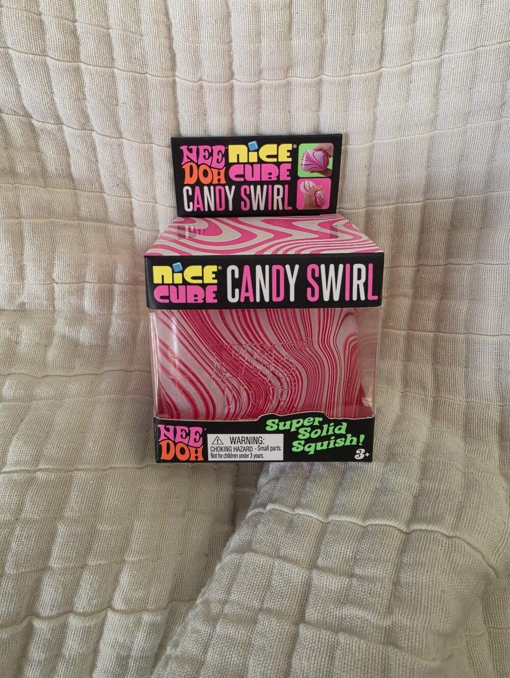 needoh candy swirl  new in box Christmas super solid squish